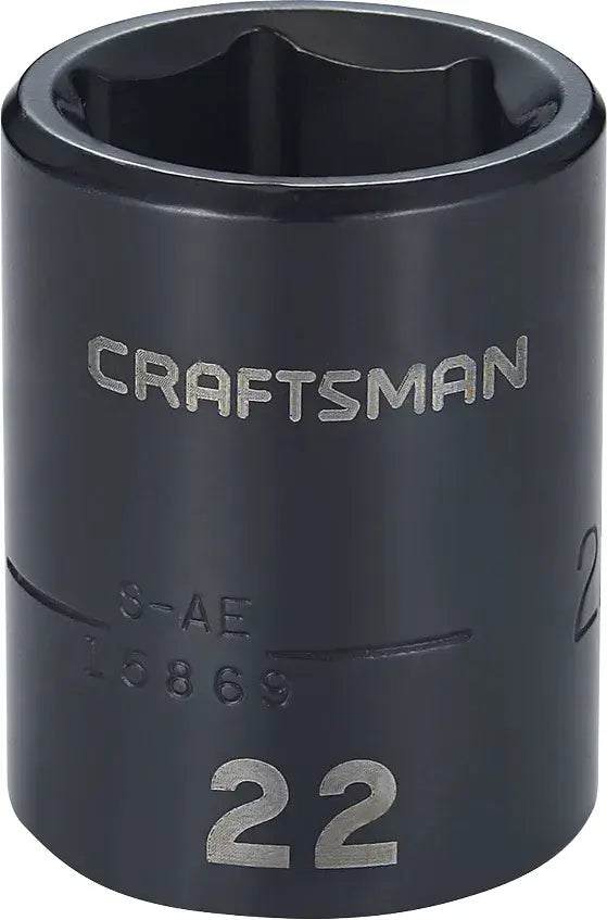 View of CRAFTSMAN Sockets: Impact on white background