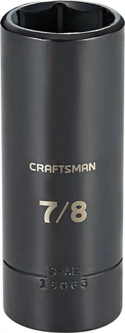 View of CRAFTSMAN Sockets: Impact on white background