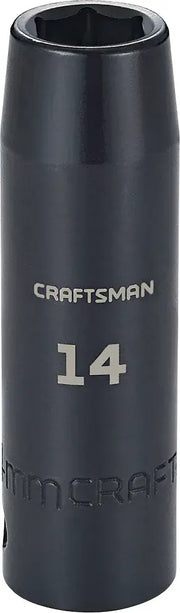 View of CRAFTSMAN Sockets: Impact on white background