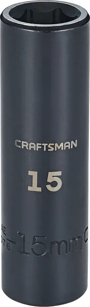 View of CRAFTSMAN Sockets: Impact on white background